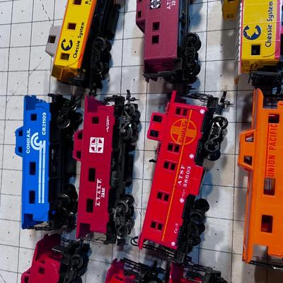 11 Caboose Cars ALL of them 