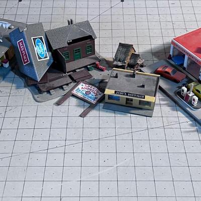 Service Station for HO Scale Scene 