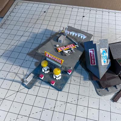 Service Station for HO Scale Scene 
