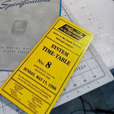 REAL Railroad Manuals and Timetables