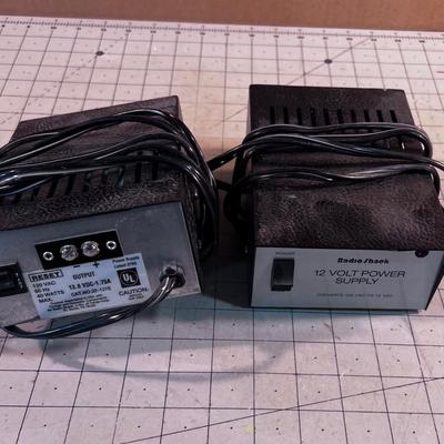 (2)   12 Volt Power Supplies 