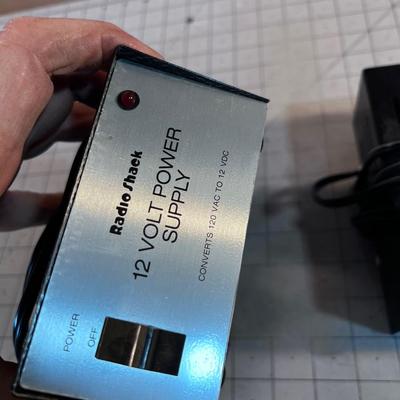(2)   12 Volt Power Supplies 