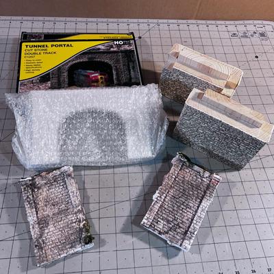 Bridge Tunnel Scenery Pieces