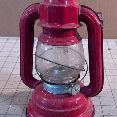 Small Red Lantern Battery Operated