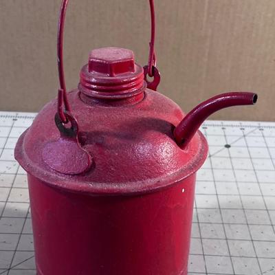 Antique EAGLE Oil Can from Denver Rio  Grand Western RR Real 