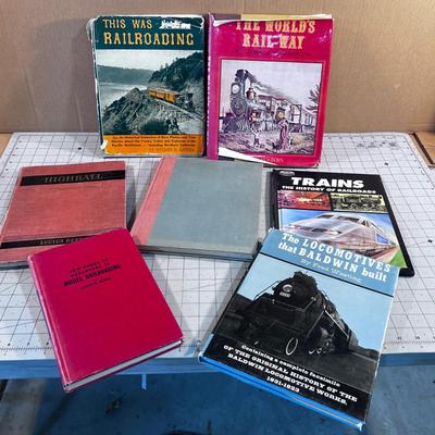 RAIL ROAD BOOKS (7) All Hardback