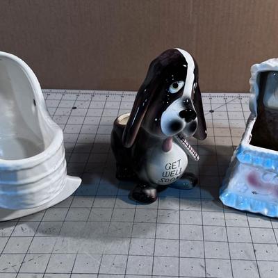 Ceramic Planters (3) 