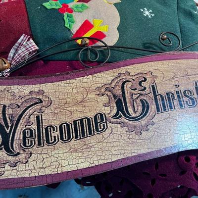 Large Christmas DÃ©cor Lot