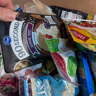 Pile of Dry Food Goods