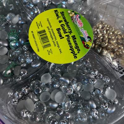 LOT OF Glass "rocks" for DÃ©cor