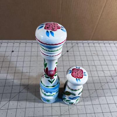 Toll Painted Salt And Pepper