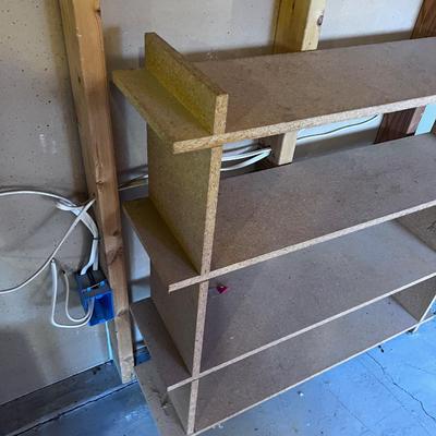 Down Stairs - Particle Board Bookshelves for Storage or Storeroom