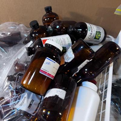 Down Stairs - Potion Bottles: Some New Some Used