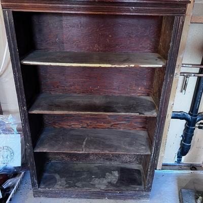 Down Stairs  Walnut Book Case 