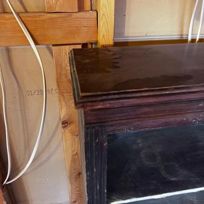 Down Stairs  Walnut Book Case 