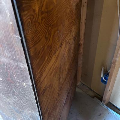 Down Stairs  Walnut Book Case 