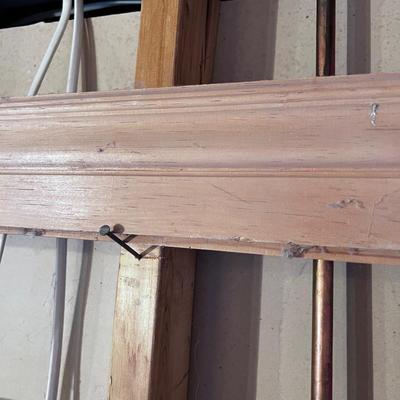 Down Stairs - 40 BASE Colonial 4" Base for REMODEL (2)  16 footers and (1)  partial 