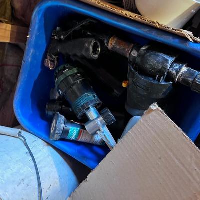 Several Boxes of Sprinkler Parts 