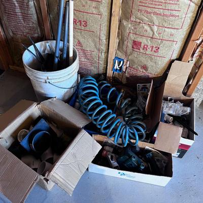 Several Boxes of Sprinkler Parts 