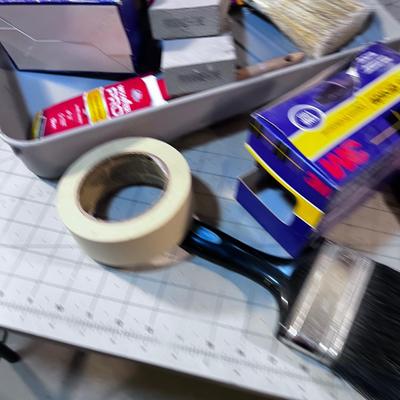 Paint & Paint SUPPLIES: Brushes, Blocks, Sanding Pads