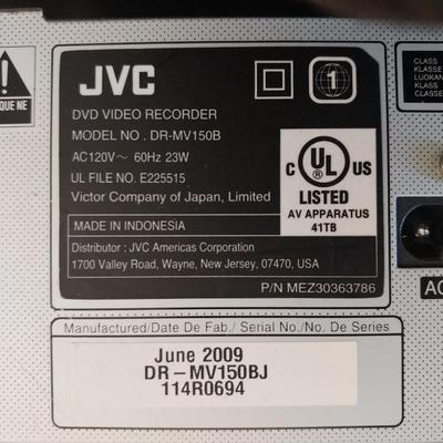 VIZIO 32" TV WITH REMOTE AND JVC COMB0 DVD/VHS PLAYER