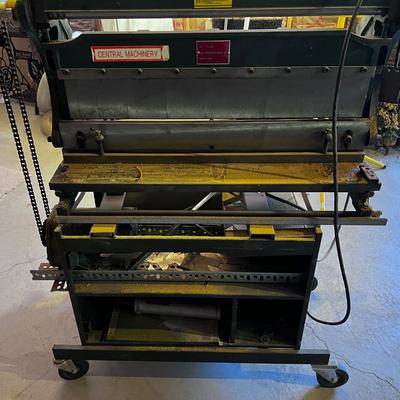 Central Machinery Sheer Press BRAKE 30" WOW!! The things you could build??? 