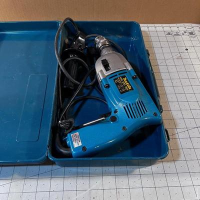 Mikita Variable Speed 1/2" Drill with Case
