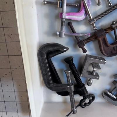 C Clamps 1, 2 and 3" 