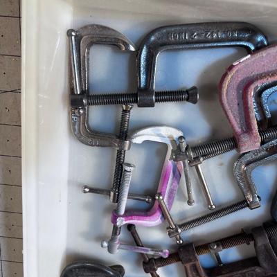 C Clamps 1, 2 and 3" 