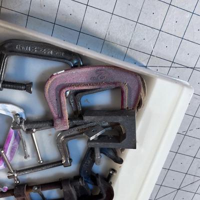 C Clamps 1, 2 and 3" 