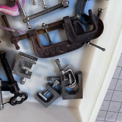 C Clamps 1, 2 and 3" 