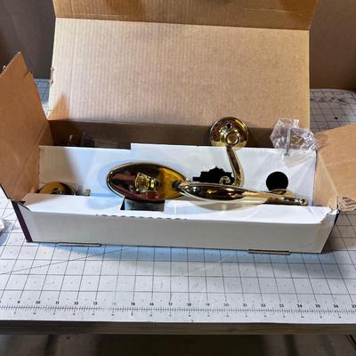 Weiser Brass Entry Door Set 