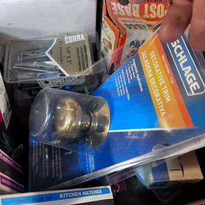 Hardware Toggle Bolts, Nails, Post Base, Wire Staples 