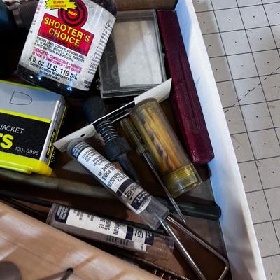 Mixed Lot of Reloading Items, including Case Trimmer
