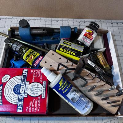Mixed Lot of Reloading Items, including Case Trimmer