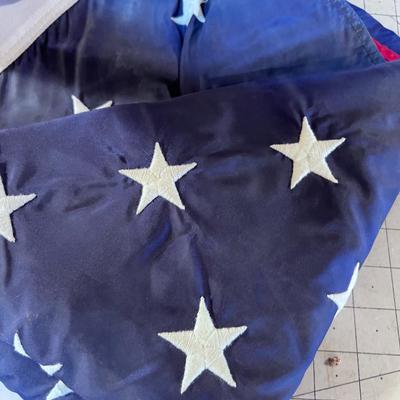 50 Star Nylon Flag with Embroidered Stars