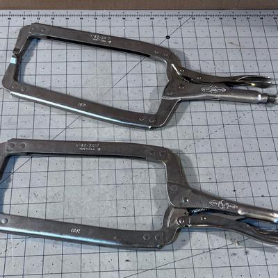 2 Vice Grip Welding Clamps 18R 