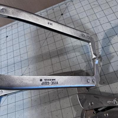 2 Vice Grip Welding Clamps 18R 