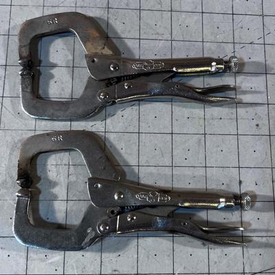 2 Vice Grip Welding Clamps 6R 