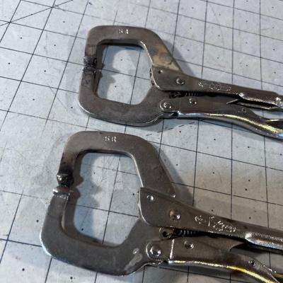 2 Vice Grip Welding Clamps 6R 