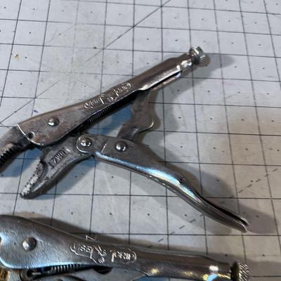 3 Pair of Vice Grips
