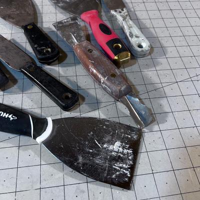 Putty Knifes (several) 