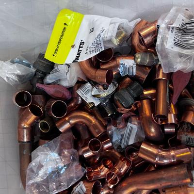 Copper Fittings Mostly NEW 