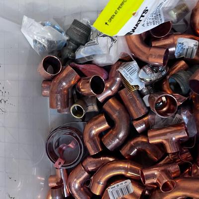 Copper Fittings Mostly NEW 