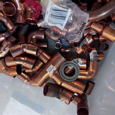 Copper Fittings Mostly NEW 
