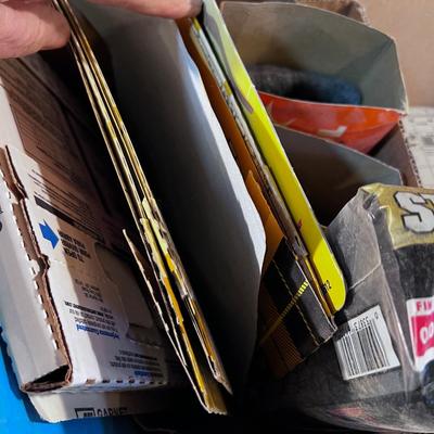 Sand Paper and Steel Wool Supplies  
