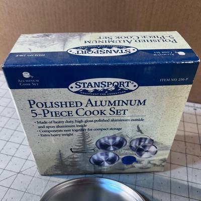 Aluminum Cook Ware 2 Set of Pieces each. NEW IN THE BOX
