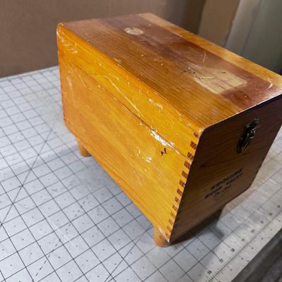 Shoe Shine Box with Supplies Included