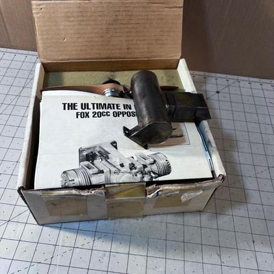 Fox 20 CC apposed twin RC Plane Engine