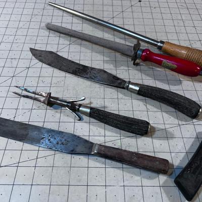 Carving Set and Sharpening Steel